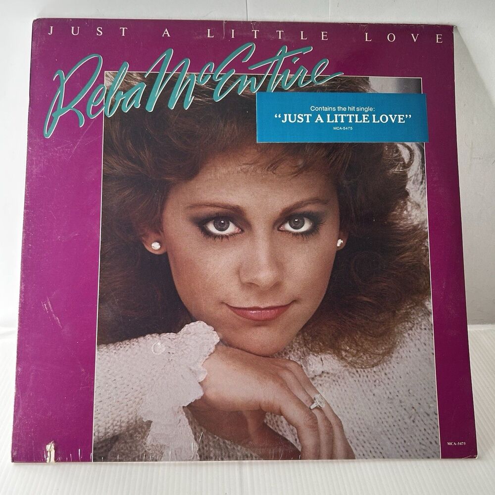 REBA MCENTIRE "Just a Little Love" SEALED OLD STOCK Vinyl LP